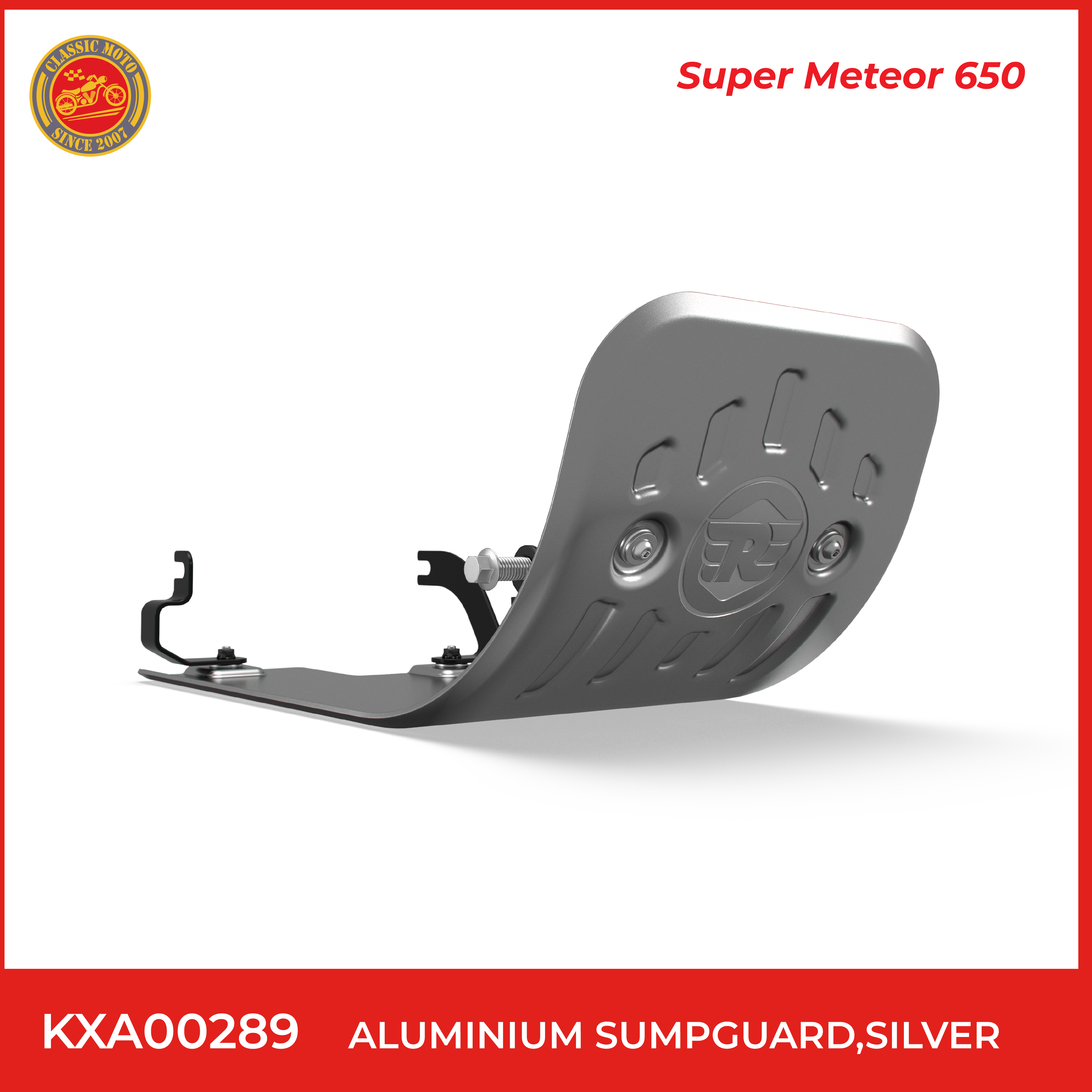 Aluminium sumpguard,silver