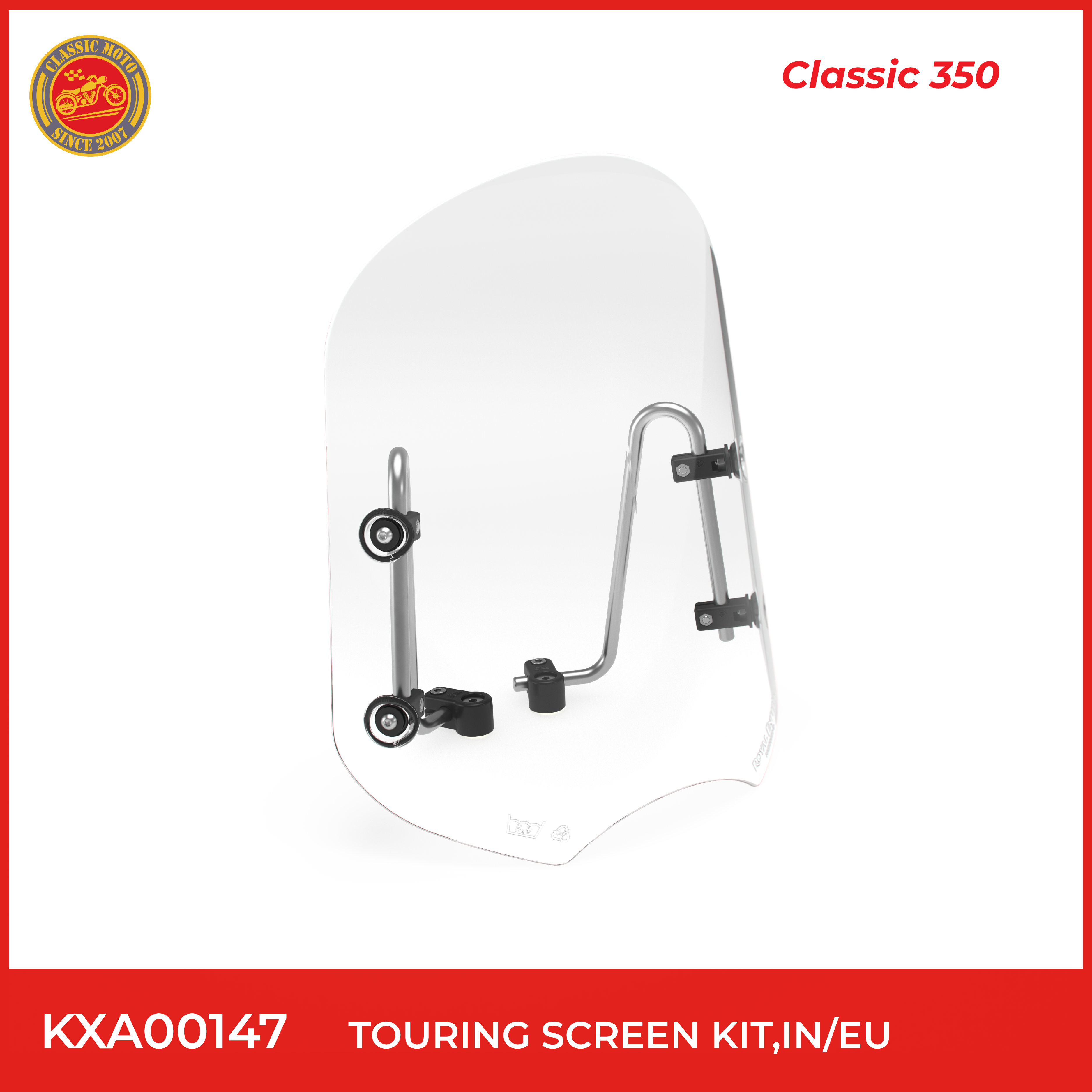 TOURING SCREEN KIT,IN/EU