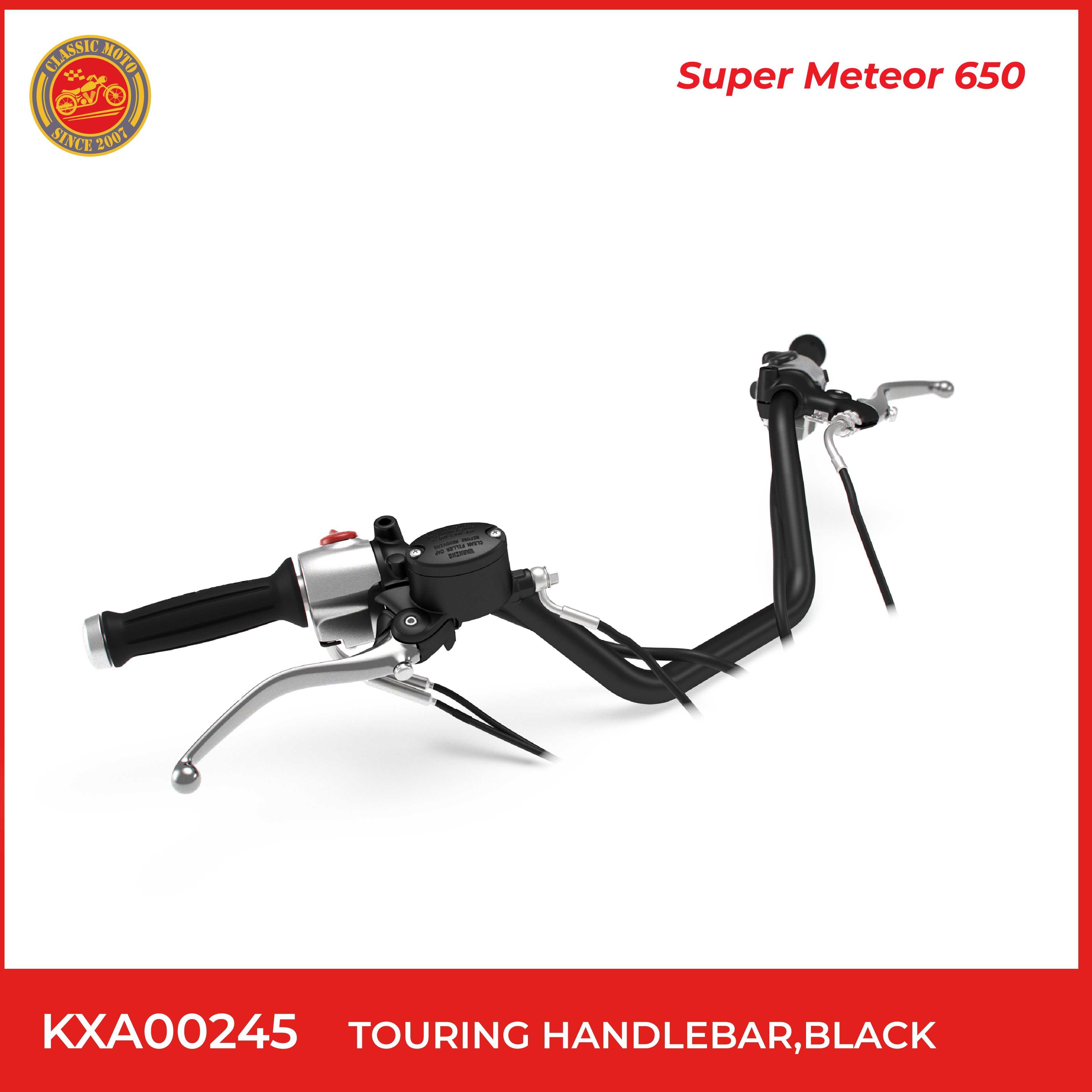 Touring handlebar,black