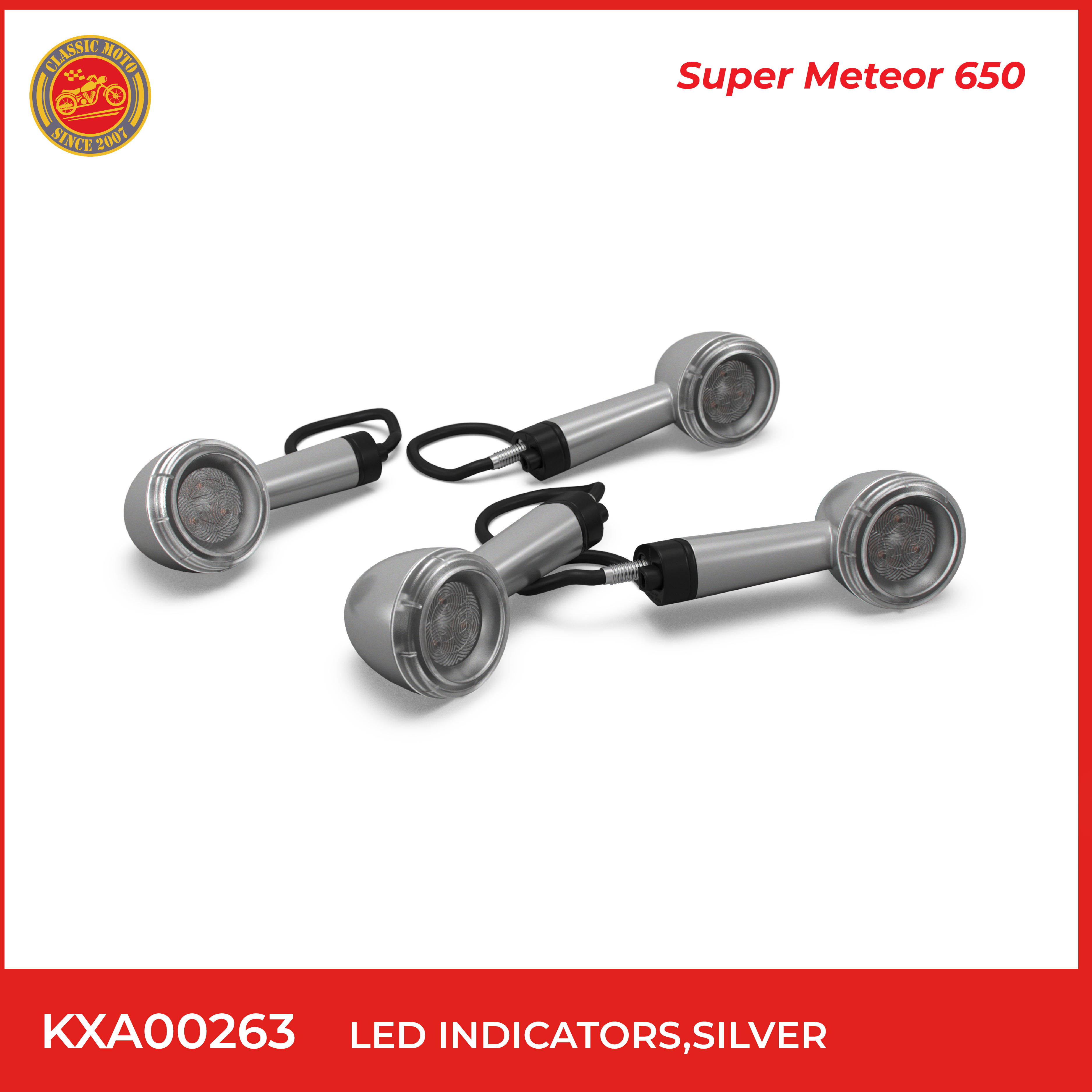 Led indicators,silver