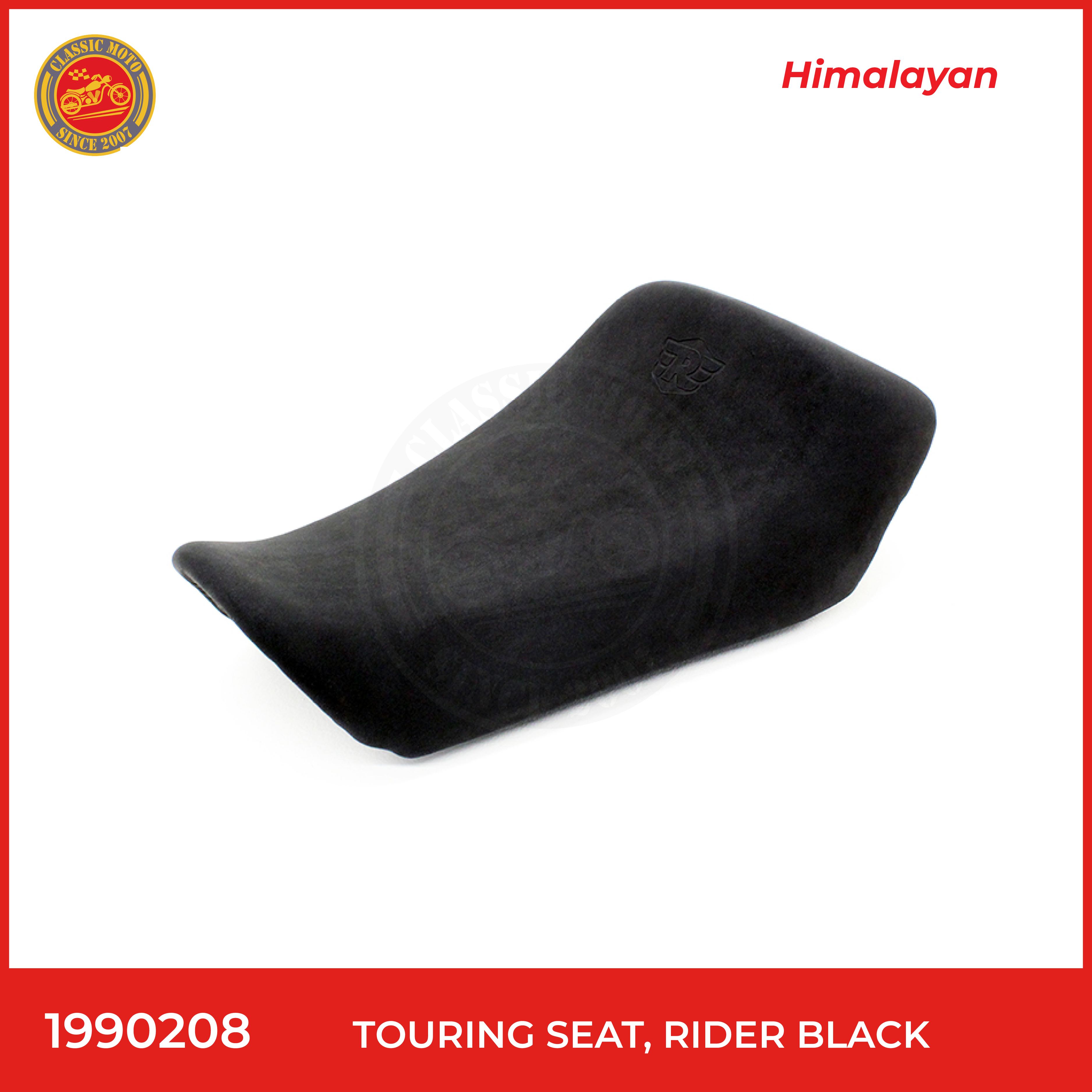 Touring seat,rider black