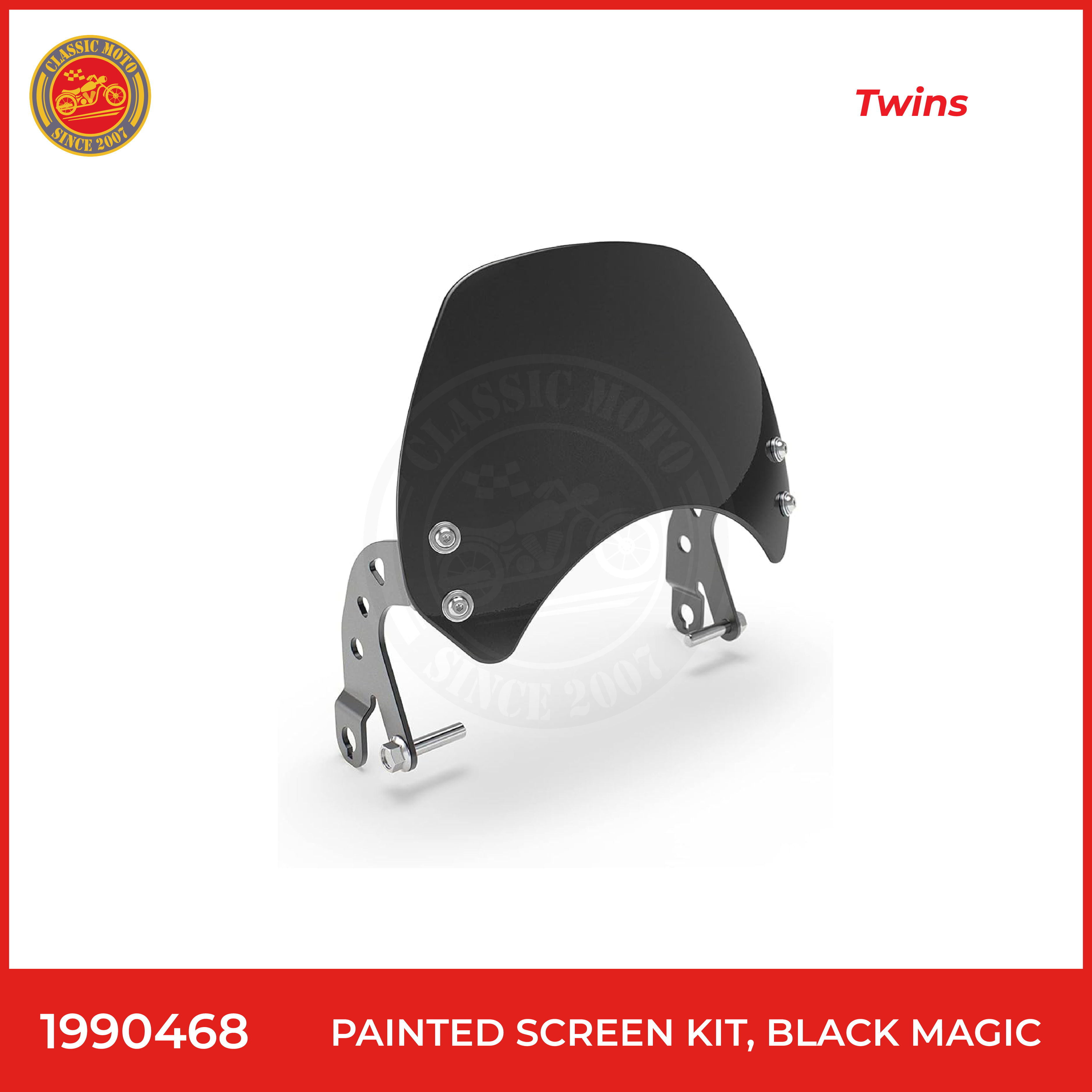 Painted screen kit,black magic