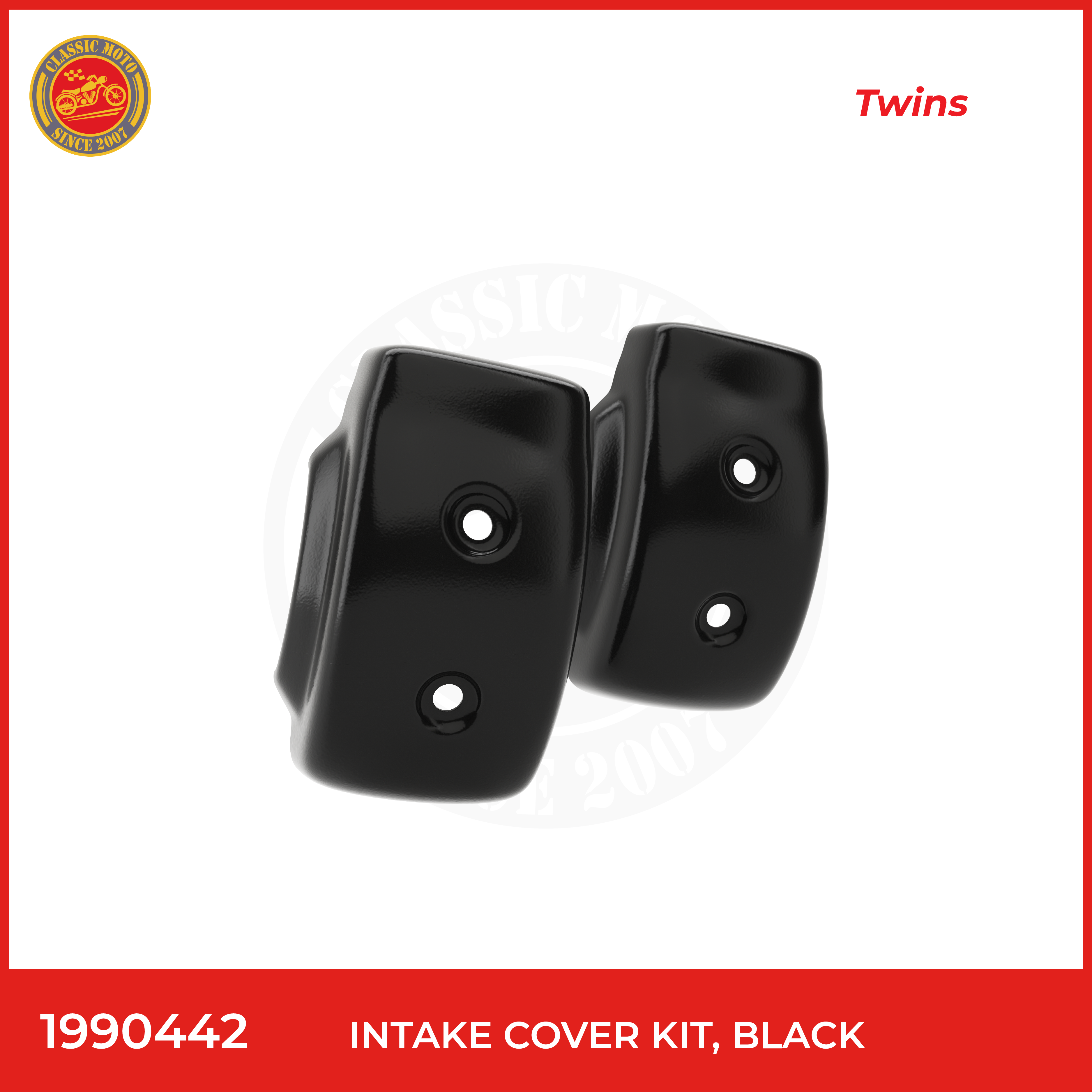 Intake cover kit,black