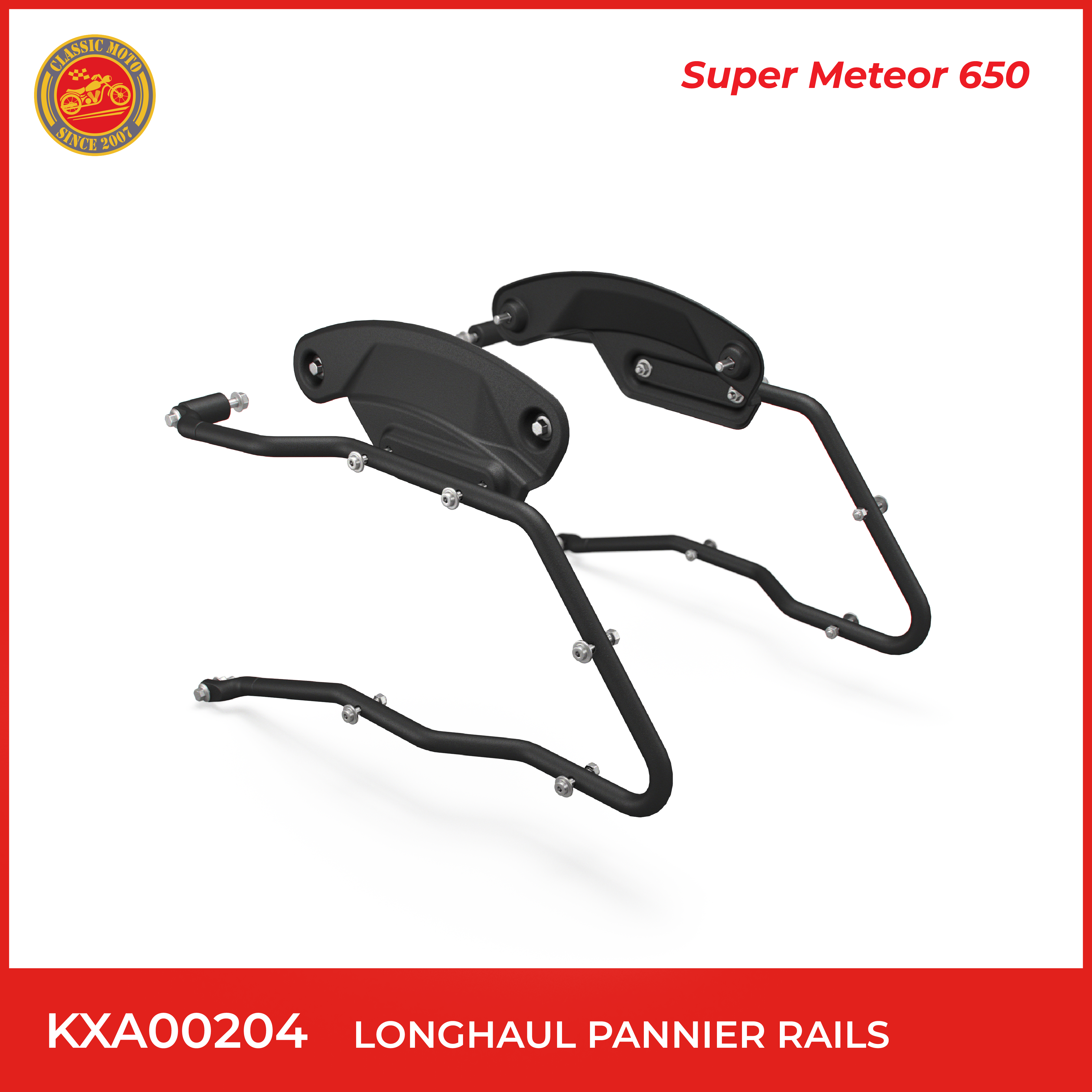 Longhaul pannier rails