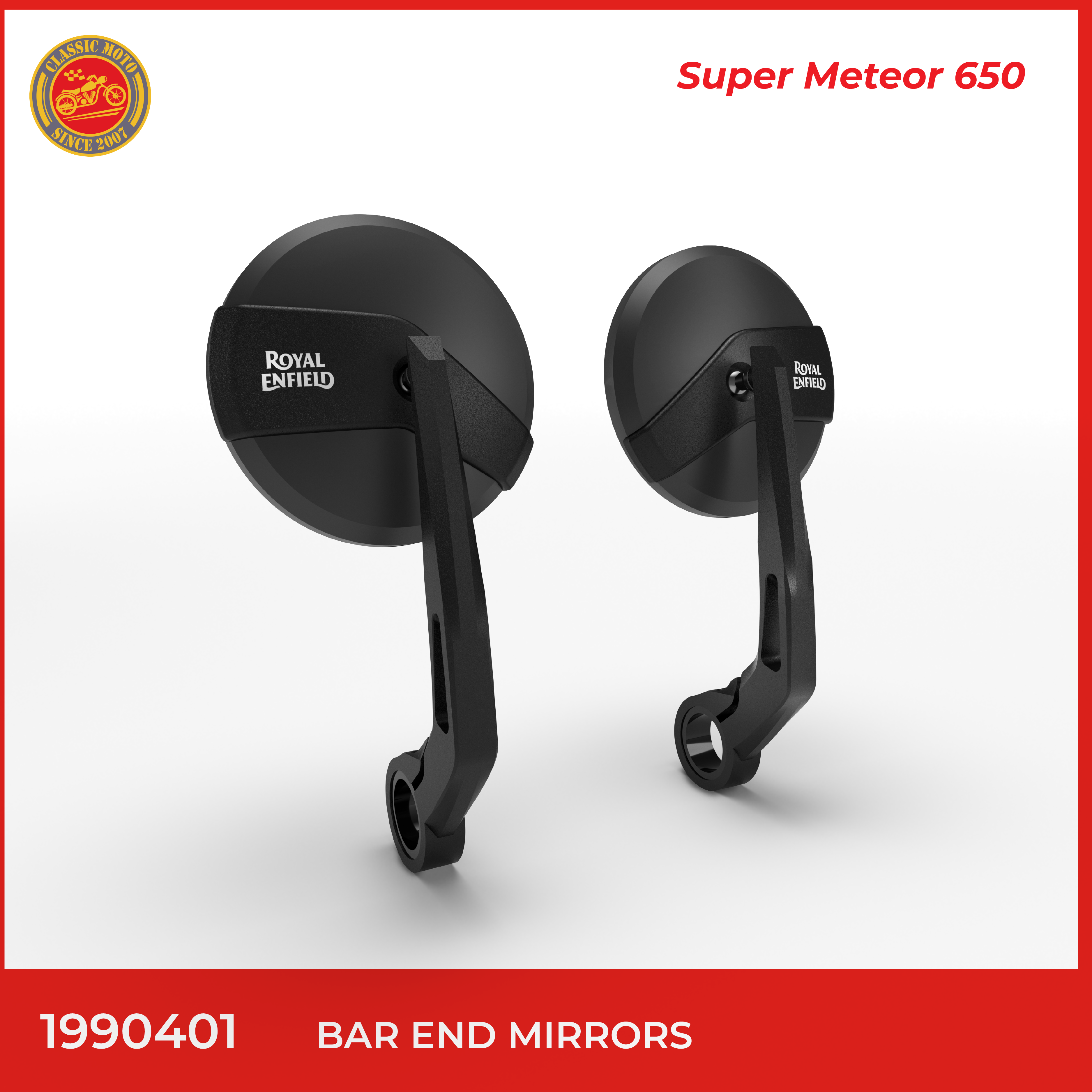 Bar end mirrors