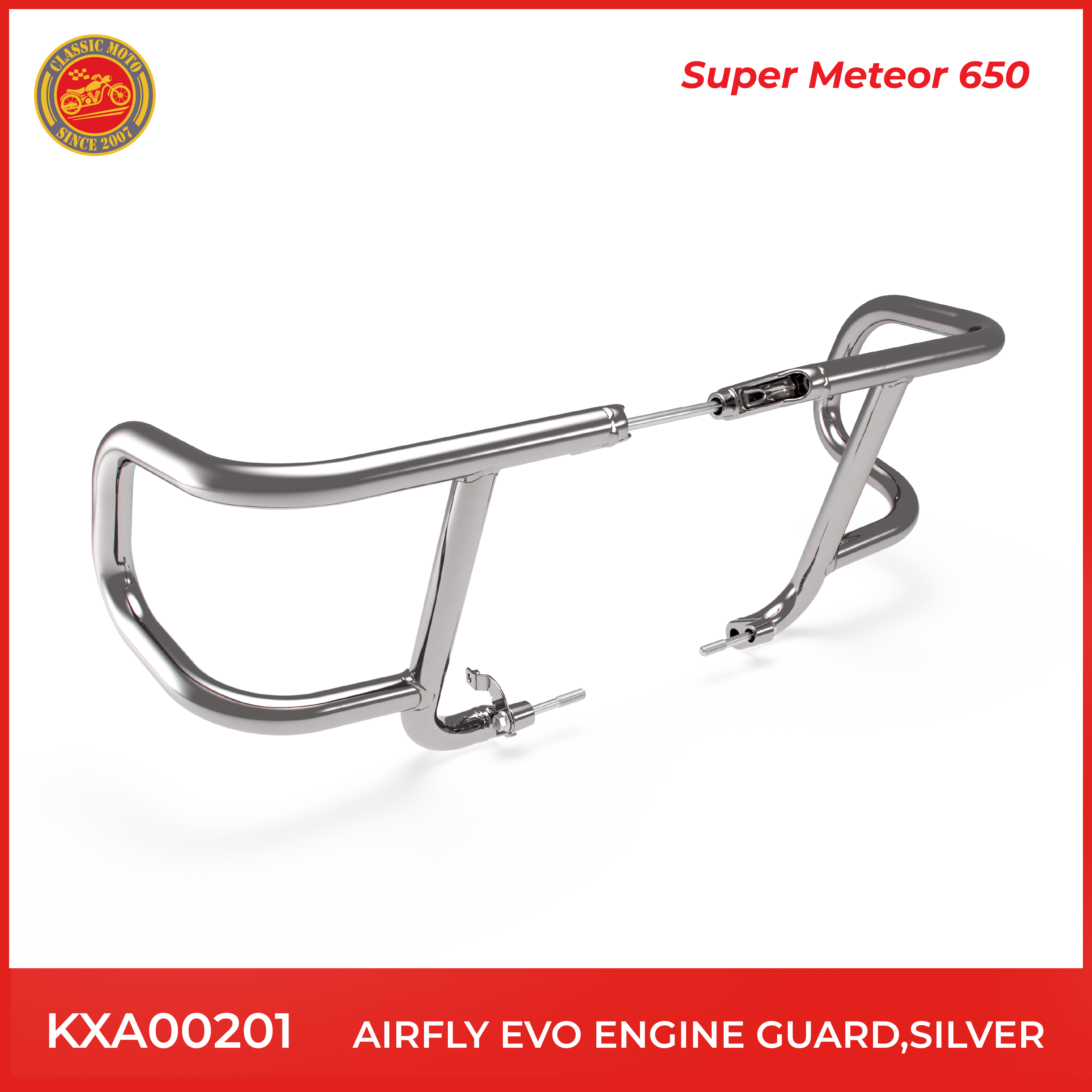 Airfly evo engine guard,silver